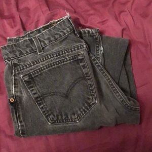 Levi 560’s dark wash jeans